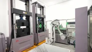 Robotic Automated Rebar Tensile Testing System