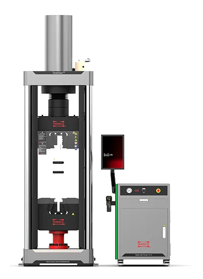 Servo-Hydraulic Universal Testing Machine, Single Space, Wedge Action Grip