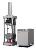 Servo-Hydraulic Universal Testing Machine, Single Space, Side Action Grip