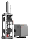 Servo-Hydraulic Universal Testing Machine, Single Space, Side Action Grip