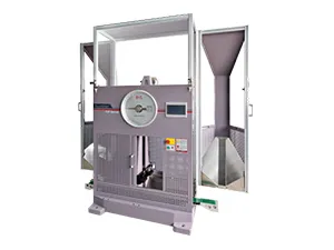 The separate, fully enclosed aluminum safety shield