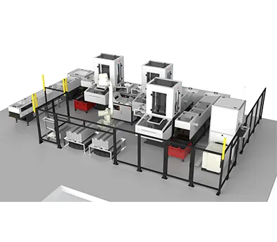 Robotic Automated Concrete Compression Testing System